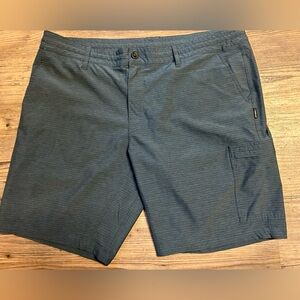 O'Neill Crossover Hybrid Men's Flat Front Shorts Deep Teal size 40